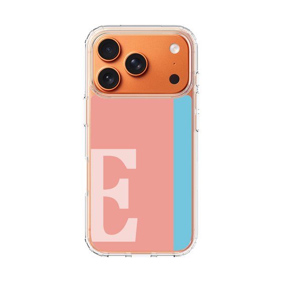 スリムプロテクションケース［ オリジナル - initial color line - E pink ］
