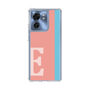 スリムプロテクションケース［ オリジナル - initial color line - E pink ］
