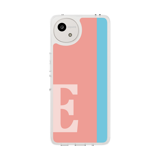 スリムプロテクションケース［ オリジナル - initial color line - E pink ］