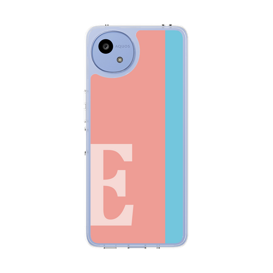 スリムプロテクションケース［ オリジナル - initial color line - E pink ］