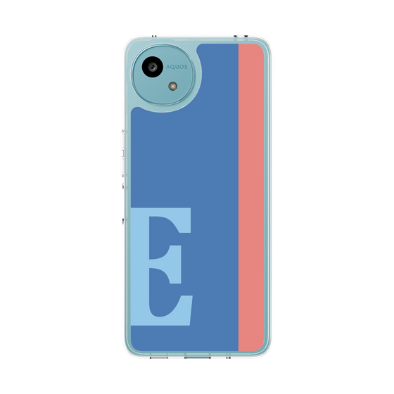スリムプロテクションケース［ オリジナル - initial color line - E blue ］