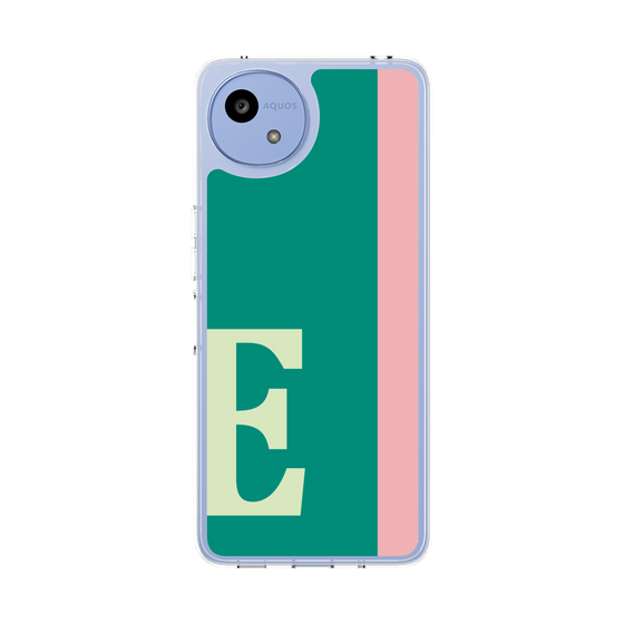 スリムプロテクションケース［ オリジナル - initial color line - E green ］