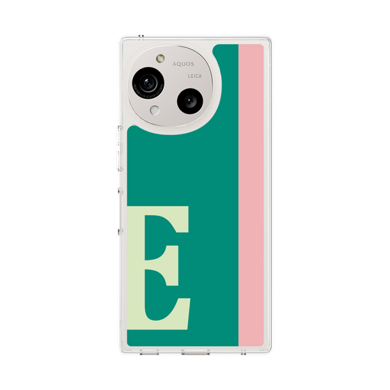 スリムプロテクションケース［ オリジナル - initial color line - E green ］