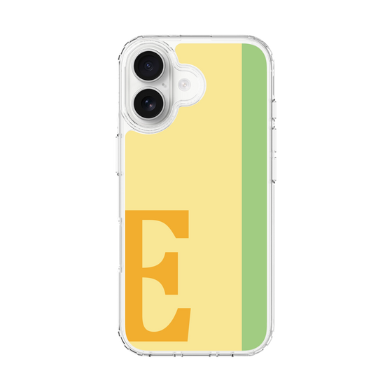 スリムプロテクションケース［ オリジナル - initial color line - E yellow ］