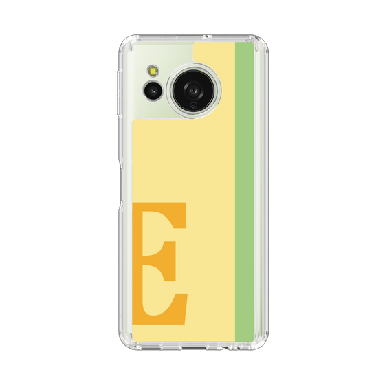 スリムプロテクションケース［ オリジナル - initial color line - E yellow ］