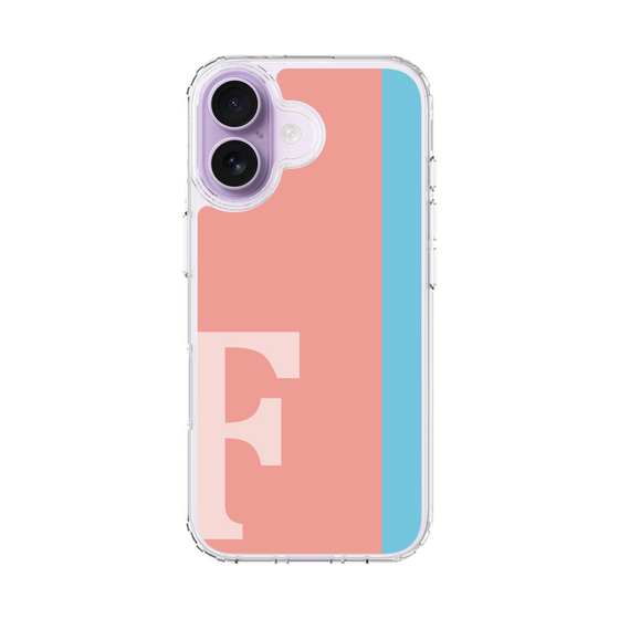 スリムプロテクションケース［ オリジナル - initial color line - F pink ］