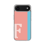 スリムプロテクションケース［ オリジナル - initial color line - F pink ］