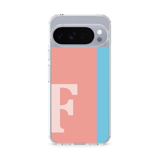 スリムプロテクションケース［ オリジナル - initial color line - F pink ］