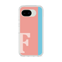 スリムプロテクションケース［ オリジナル - initial color line - F pink ］