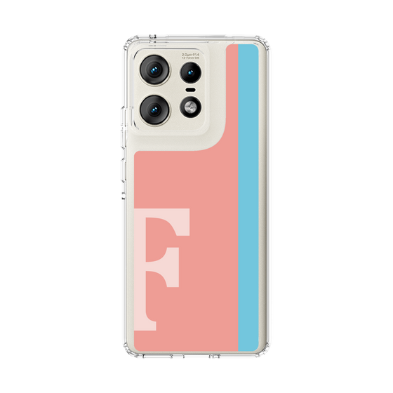 スリムプロテクションケース［ オリジナル - initial color line - F pink ］