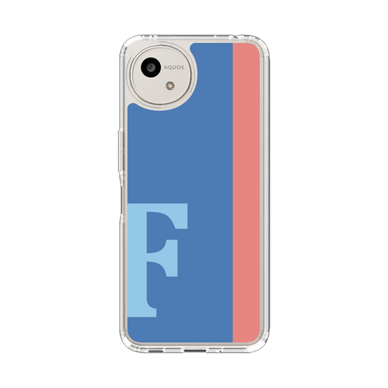 スリムプロテクションケース［ オリジナル - initial color line - F blue ］