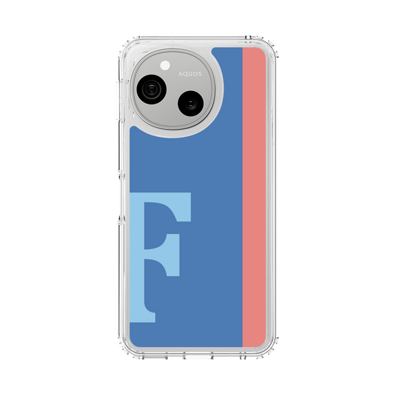 スリムプロテクションケース［ オリジナル - initial color line - F blue ］