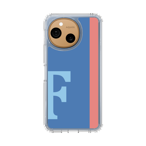 スリムプロテクションケース［ オリジナル - initial color line - F blue ］