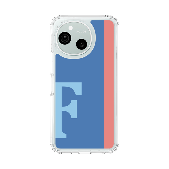 スリムプロテクションケース［ オリジナル - initial color line - F blue ］