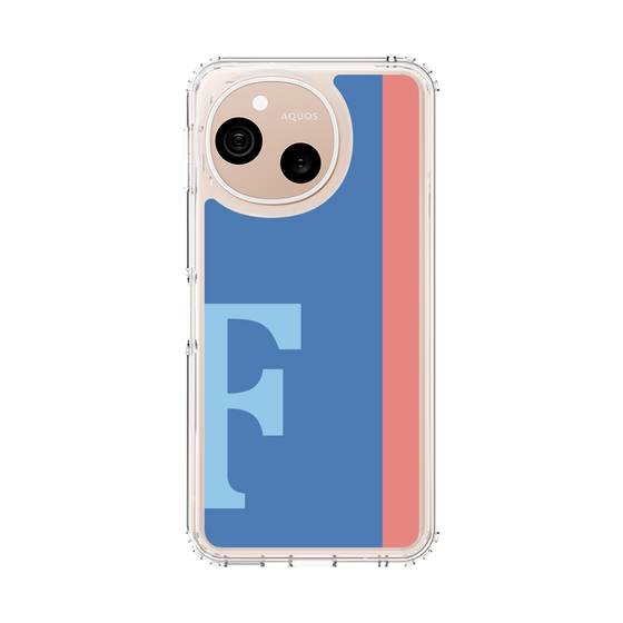 スリムプロテクションケース［ オリジナル - initial color line - F blue ］