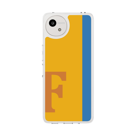 スリムプロテクションケース［ オリジナル - initial color line - F orange ］
