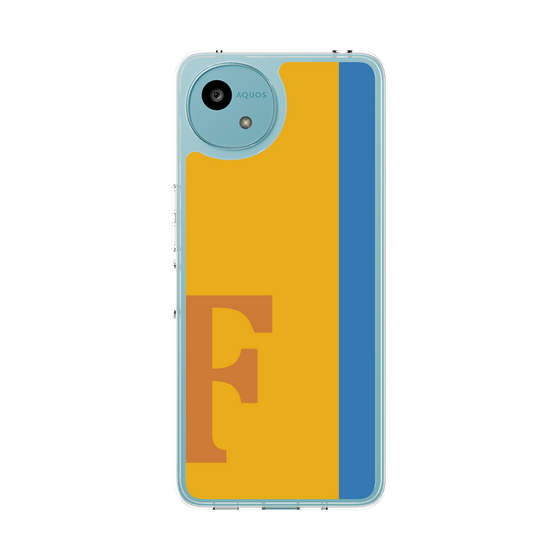スリムプロテクションケース［ オリジナル - initial color line - F orange ］