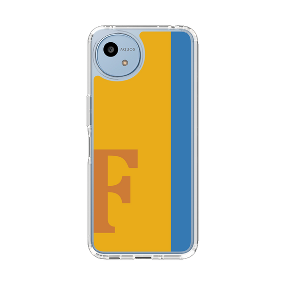 スリムプロテクションケース［ オリジナル - initial color line - F orange ］