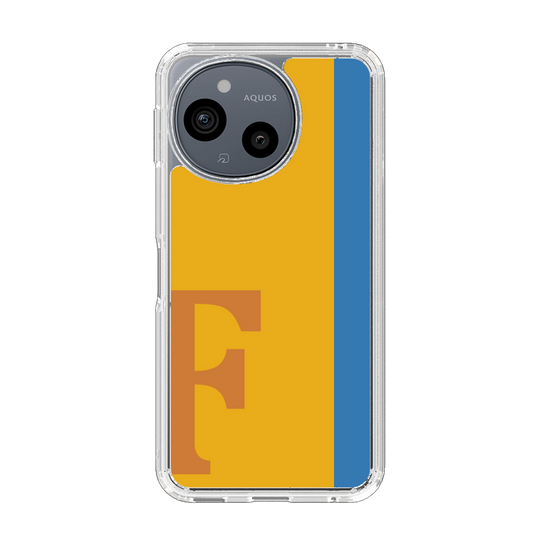 スリムプロテクションケース［ オリジナル - initial color line - F orange ］