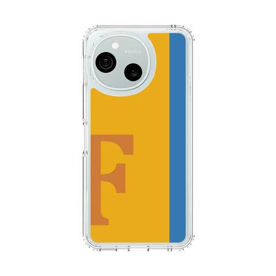 スリムプロテクションケース［ オリジナル - initial color line - F orange ］