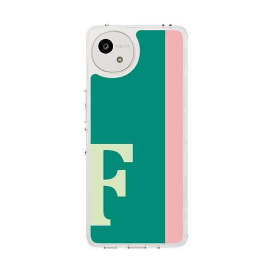 スリムプロテクションケース［ オリジナル - initial color line - F green ］