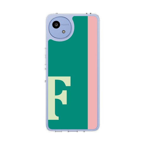 スリムプロテクションケース［ オリジナル - initial color line - F green ］