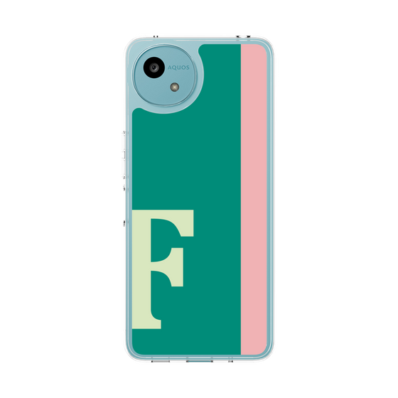 スリムプロテクションケース［ オリジナル - initial color line - F green ］