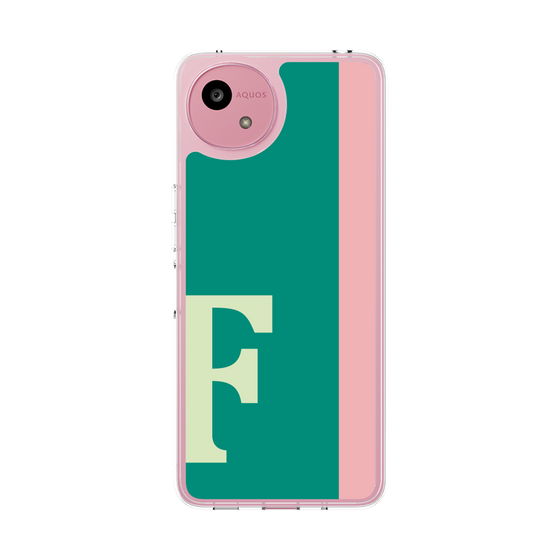 スリムプロテクションケース［ オリジナル - initial color line - F green ］
