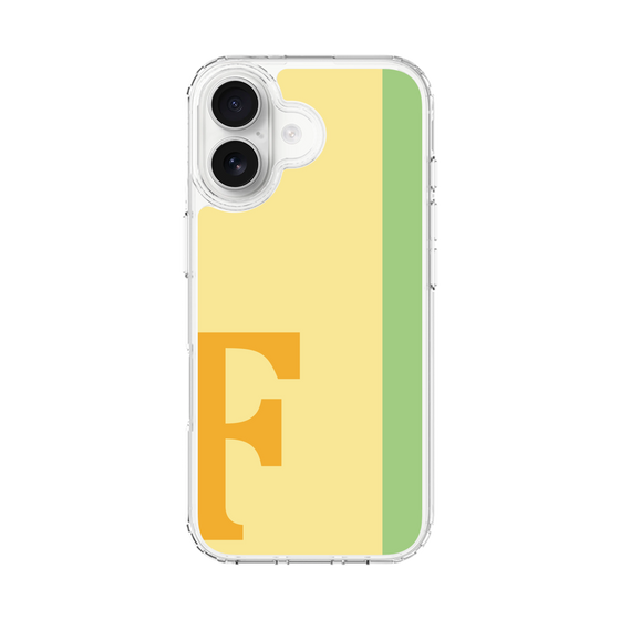 スリムプロテクションケース［ オリジナル - initial color line - F yellow ］