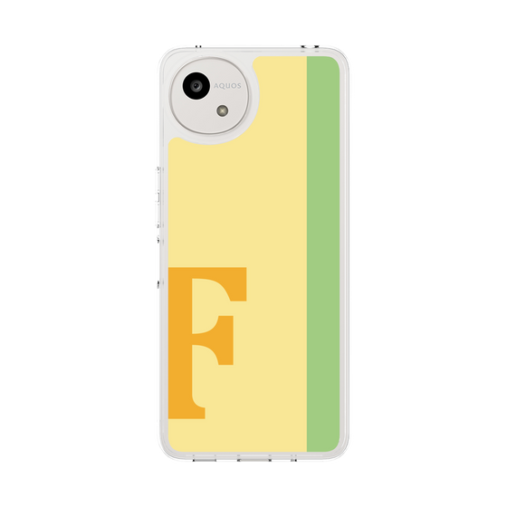 スリムプロテクションケース［ オリジナル - initial color line - F yellow ］
