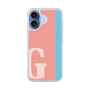 スリムプロテクションケース［ オリジナル - initial color line - G pink ］