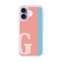 スリムプロテクションケース［ オリジナル - initial color line - G pink ］