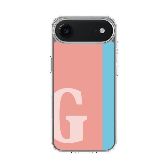 スリムプロテクションケース［ オリジナル - initial color line - G pink ］