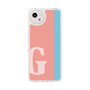 スリムプロテクションケース［ オリジナル - initial color line - G pink ］