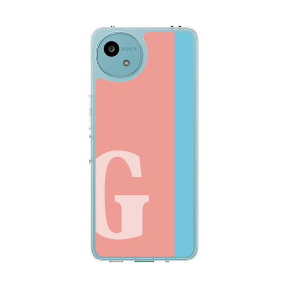 スリムプロテクションケース［ オリジナル - initial color line - G pink ］