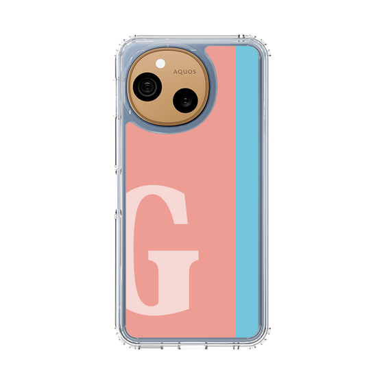 スリムプロテクションケース［ オリジナル - initial color line - G pink ］