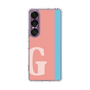 スリムプロテクションケース［ オリジナル - initial color line - G pink ］