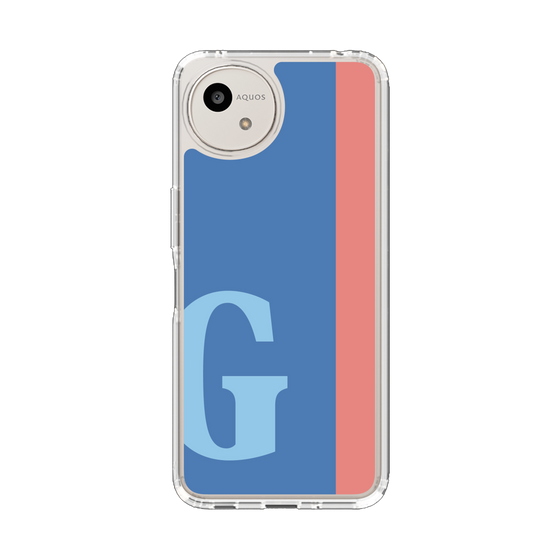 スリムプロテクションケース［ オリジナル - initial color line - G blue ］