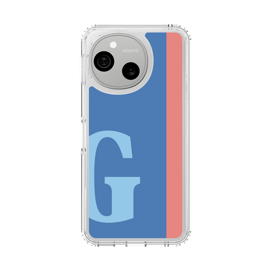 スリムプロテクションケース［ オリジナル - initial color line - G blue ］