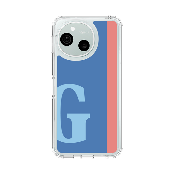 スリムプロテクションケース［ オリジナル - initial color line - G blue ］