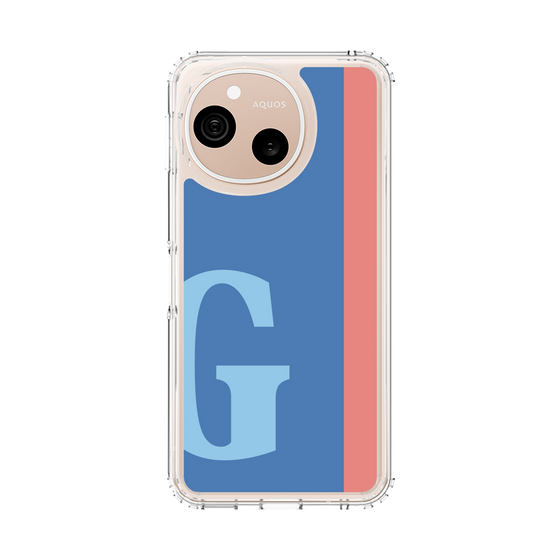 スリムプロテクションケース［ オリジナル - initial color line - G blue ］