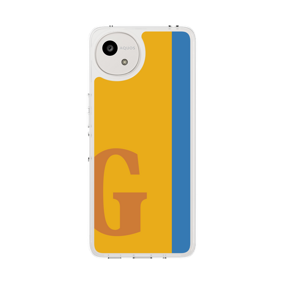 スリムプロテクションケース［ オリジナル - initial color line - G orange ］