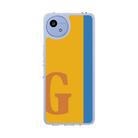 スリムプロテクションケース［ オリジナル - initial color line - G orange ］