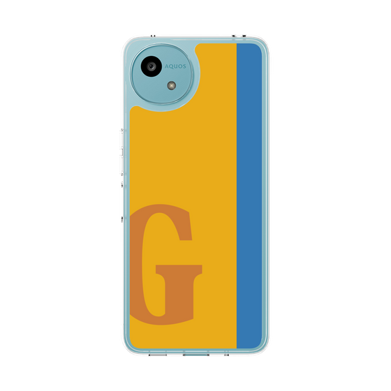 スリムプロテクションケース［ オリジナル - initial color line - G orange ］
