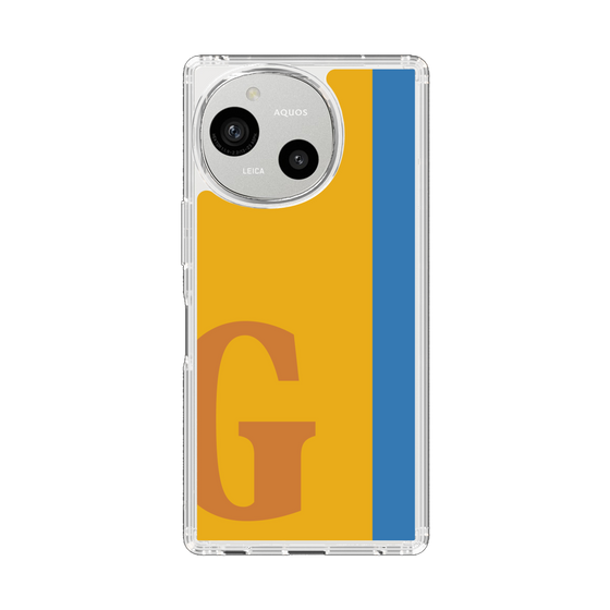 スリムプロテクションケース［ オリジナル - initial color line - G orange ］