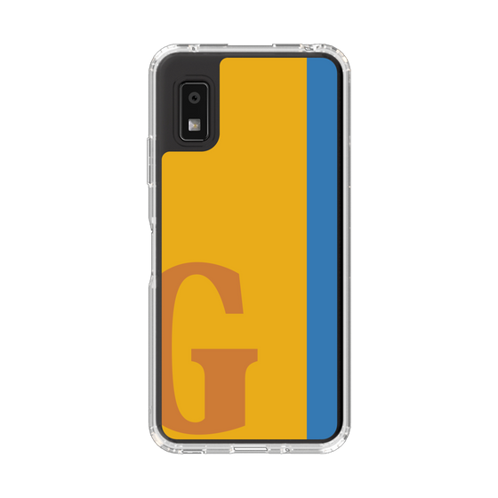 スリムプロテクションケース［ オリジナル - initial color line - G orange ］