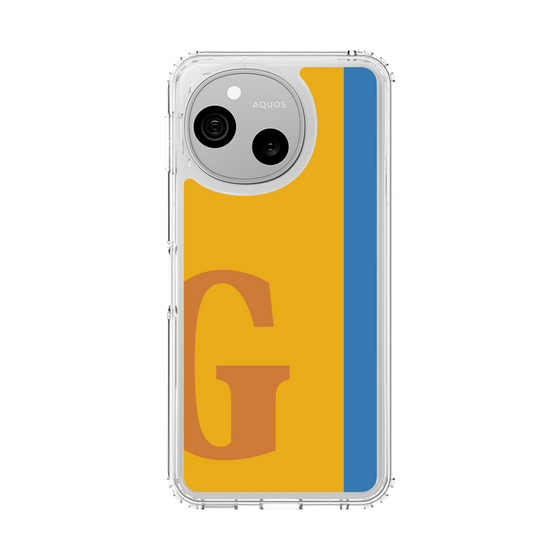 スリムプロテクションケース［ オリジナル - initial color line - G orange ］