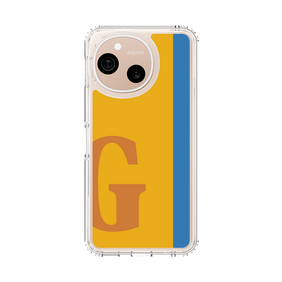 スリムプロテクションケース［ オリジナル - initial color line - G orange ］