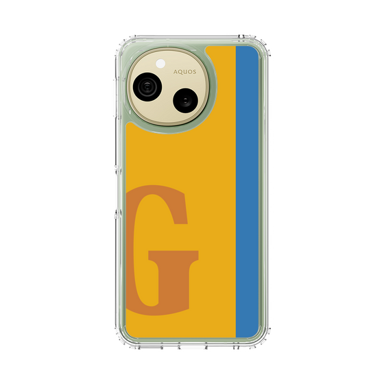 スリムプロテクションケース［ オリジナル - initial color line - G orange ］