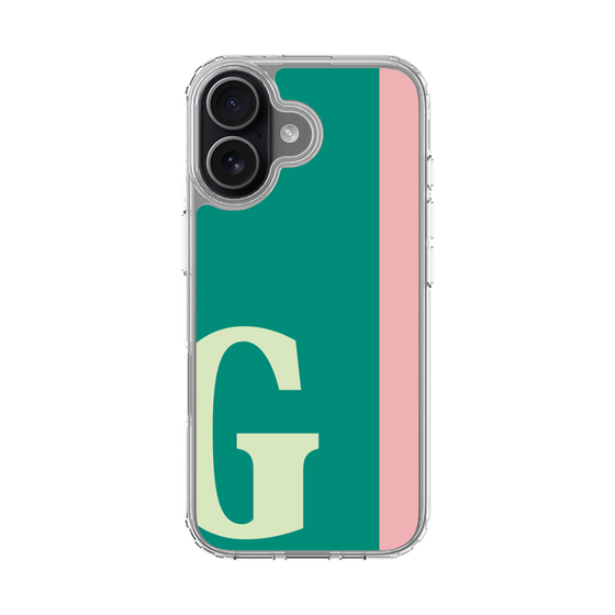 スリムプロテクションケース［ オリジナル - initial color line - G green ］